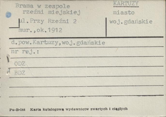 brama w zespole rzeźni miejskiej, skan 1