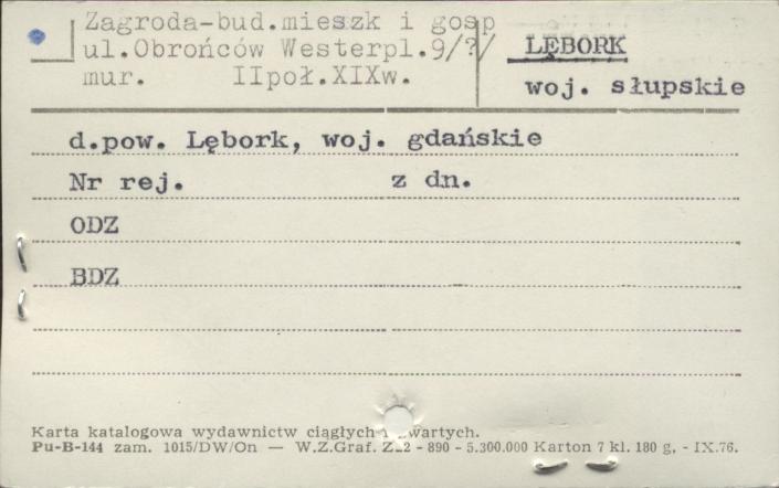 zagroda - budynek mieszk. i gosp., skan 1