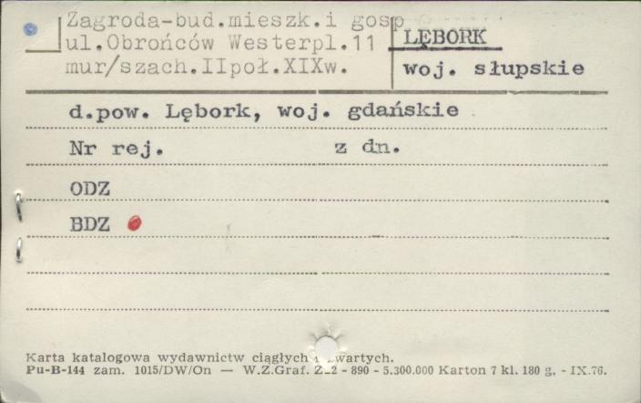 zagroda - budynek mieszk. i gosp., skan 1