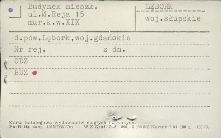 budynek mieszkalny, skan 1