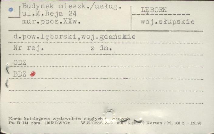 budynek mieszkalno-usługowy, skan 1