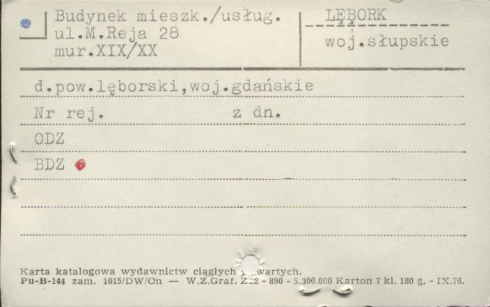 budynek mieszkalno-usługowy, skan 1