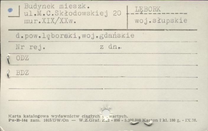 budynek mieszkalny, skan 1