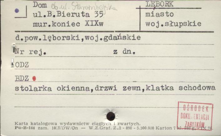 dom, skan 1