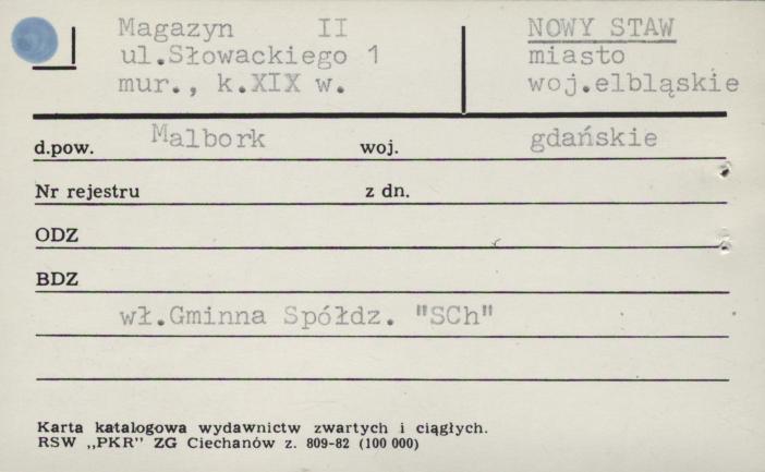 magazyn II, skan 1