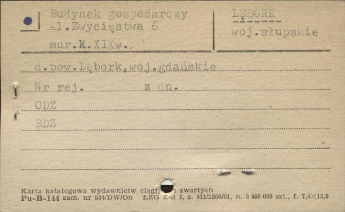 budynek gospodarczy, skan 1