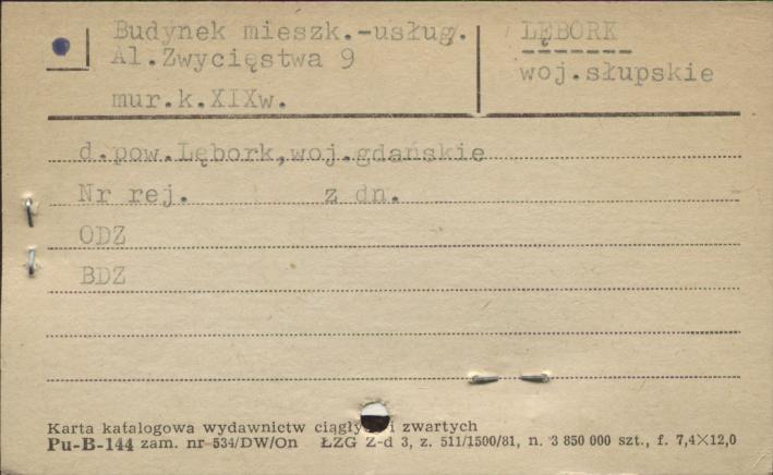 budynek mieszkalno-usługowy, skan 1
