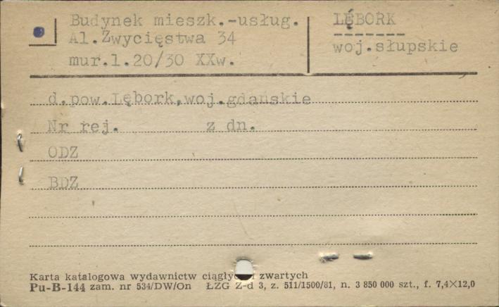 budynek mieszkalno-usługowy, skan 1