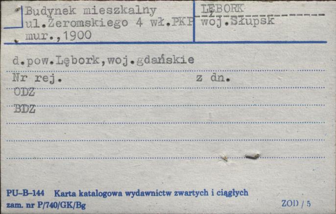 budynek mieszkalny, skan 1