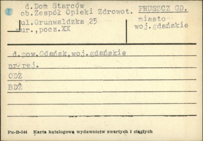 som starców, ob. zespół opieki zdrowotnej, skan 1