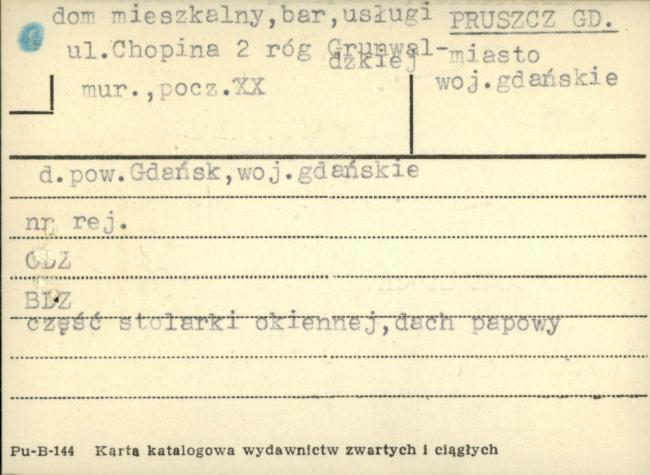 dom mieszkalny, bar, usługi, skan 1
