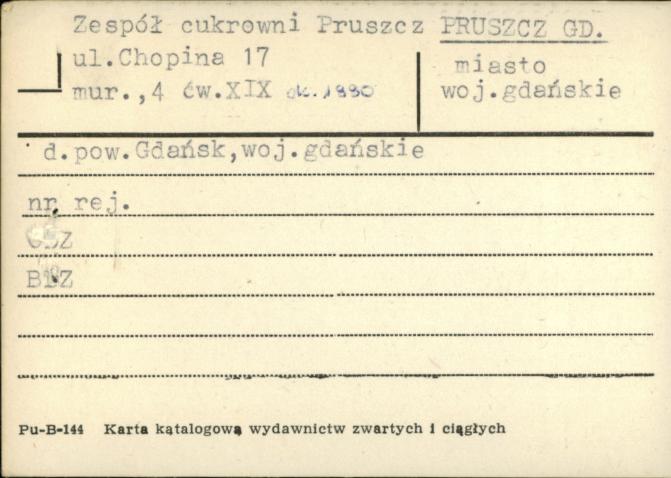 zespół cukrowni Pruszcz, skan 1