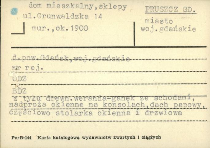 dom mieszkalny, sklepy, skan 1