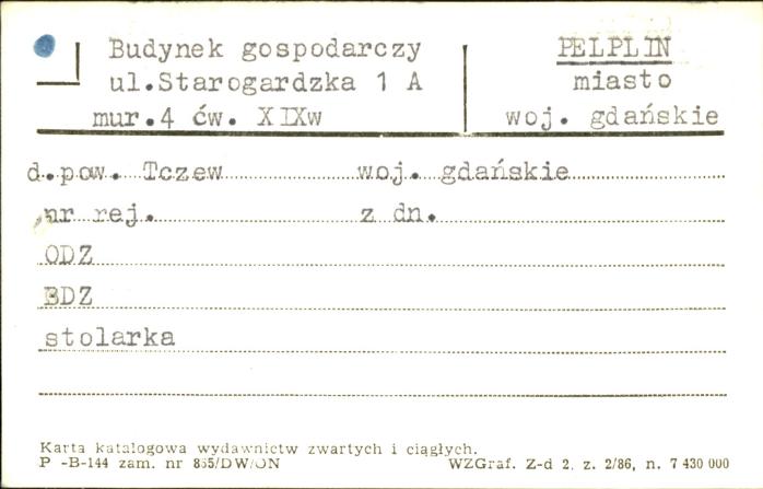 budynek gospodarczy, skan 1