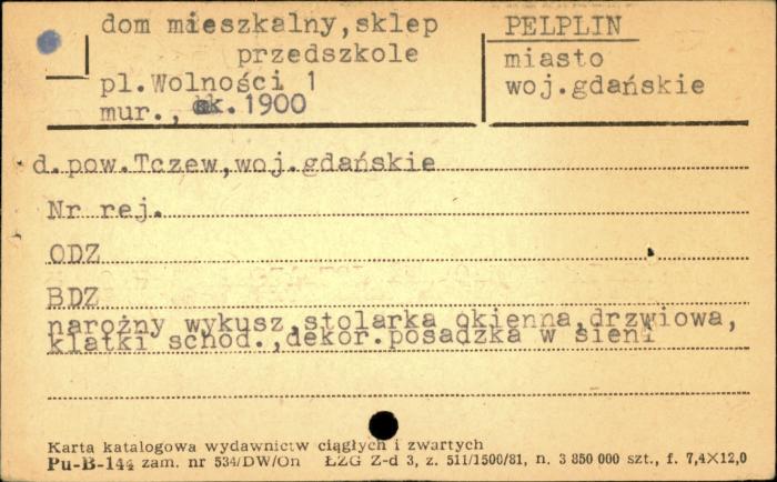 dom mieszkalny, sklep, przedszkole, skan 1
