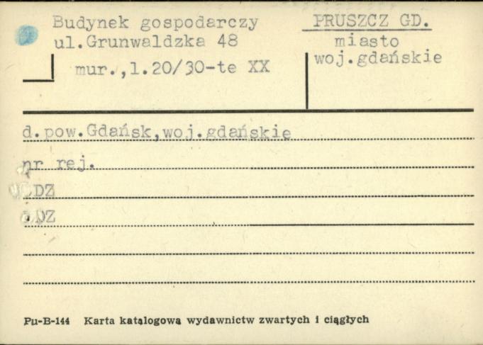 budynek gospodarczy, skan 1