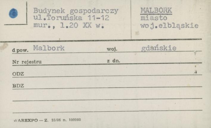 budynek gospodarczy, skan 1