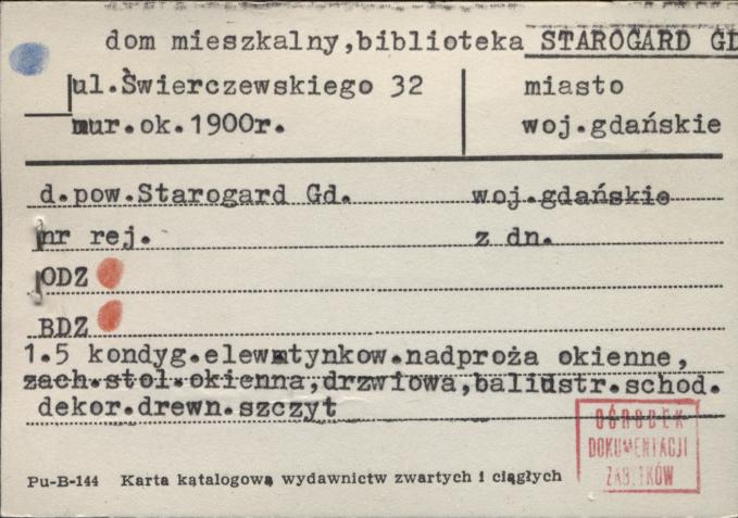 dom mieszkalny, biblioteka, skan 1