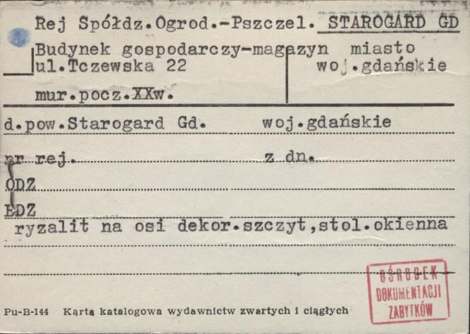 budynek gospodarczy - magazyn, skan 1
