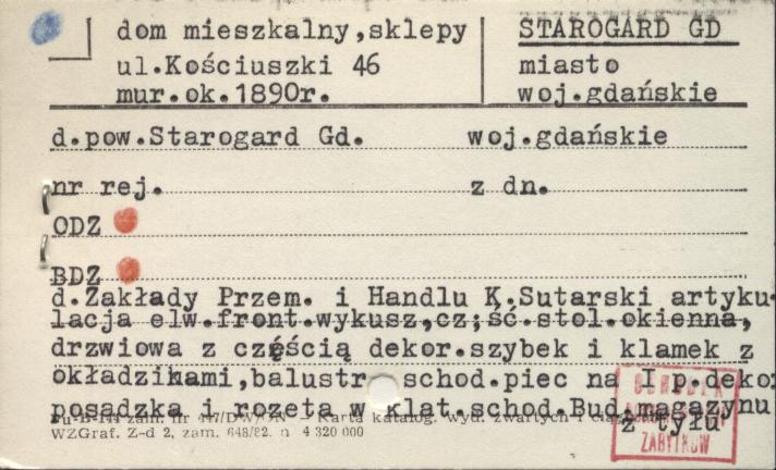 dom mieszkalny, sklep, skan 1