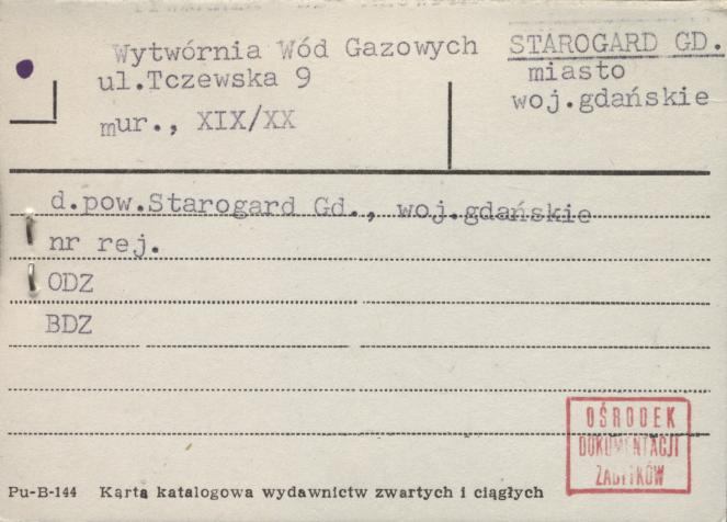 wytwórnia wód gazowanych, skan 1