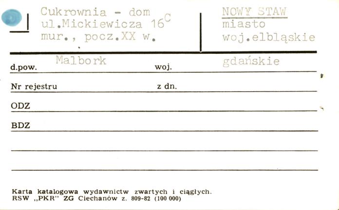 cukrownia - dom, skan 1