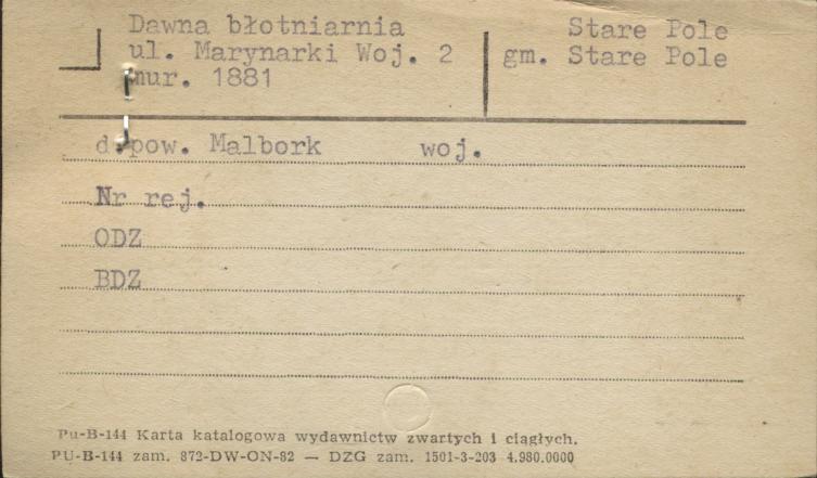 dawna błotniarnia, skan 1