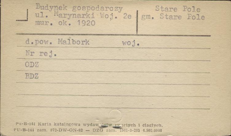 budynek gospodarczy, skan 1