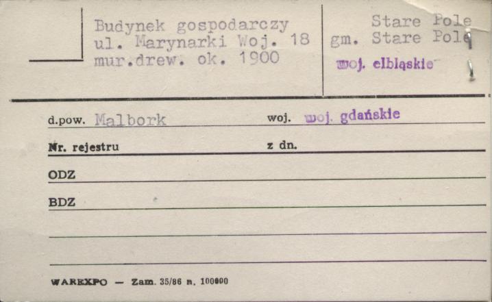 budynek gospodarczy, skan 1