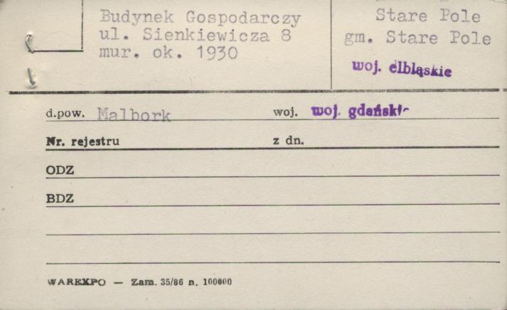 budynek gospodarczy, skan 1
