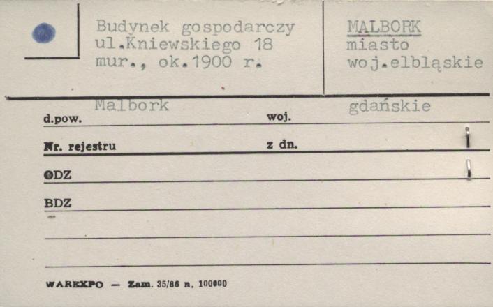 budynek gospodarczy, skan 1