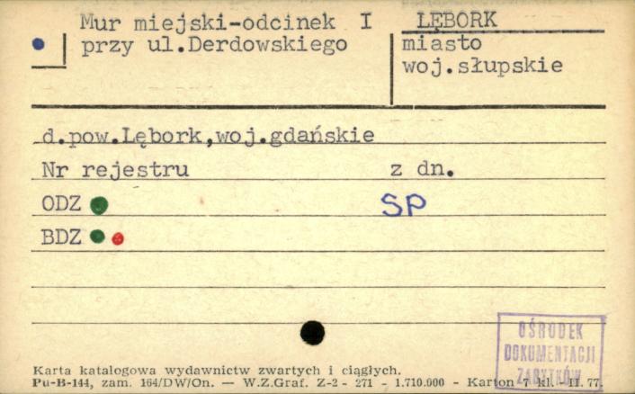 mur miejski- odcinek I, skan 1