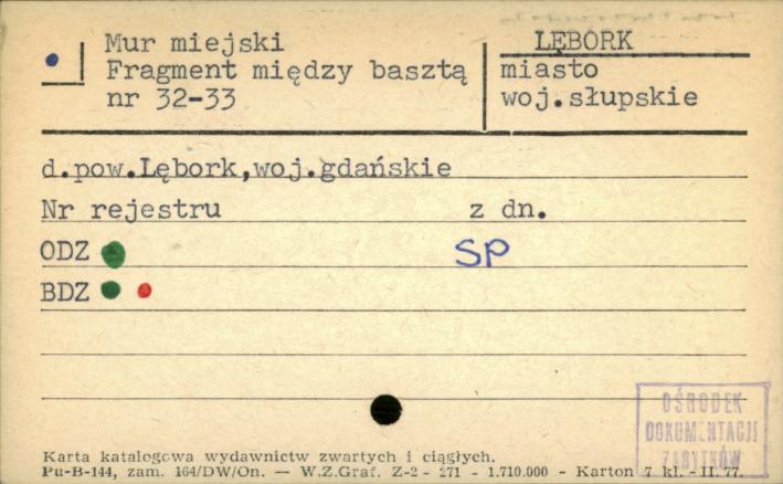 mur miejski fragment, skan 1