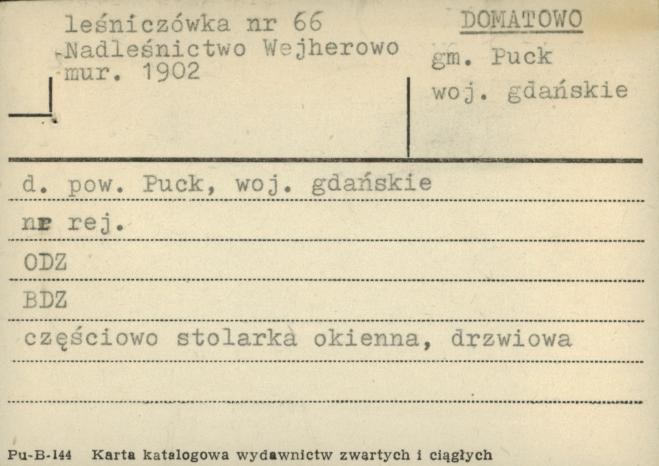 leśniczówka, skan 1