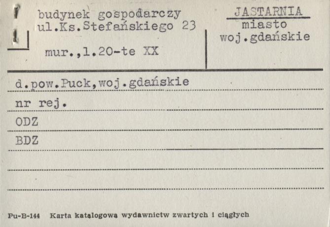 budynek gospodarczy, skan 1