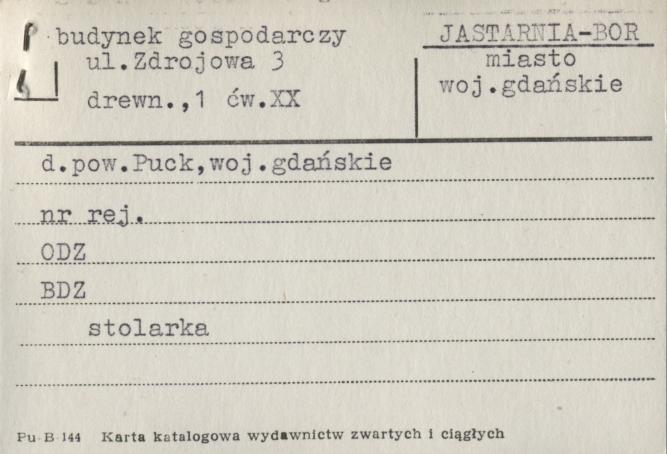 budynek gospodarczy, skan 1