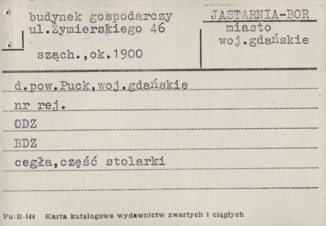 budynek gospodarczy, skan 1