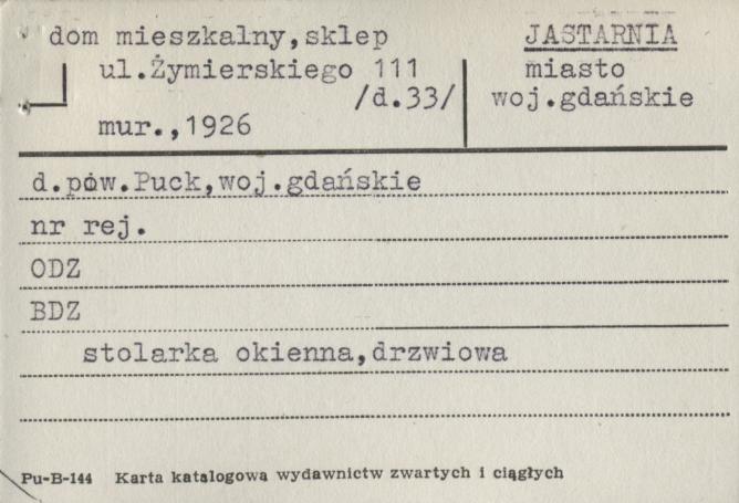 dom mieszkalny, sklep, skan 1