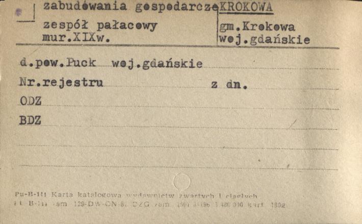 zabudowania gospodarcze, zespół pałacowy, skan 1