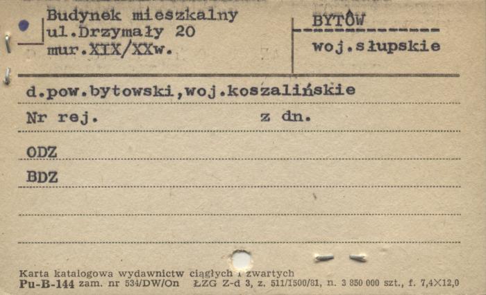 budynek mieszkalny, skan 1