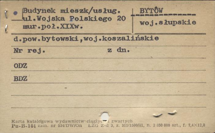 budynek mieszkalno-usługowy, skan 1