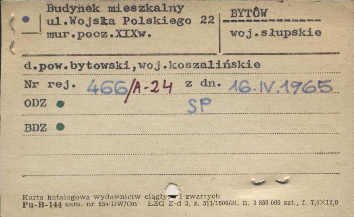 budynek mieszkalny, skan 1