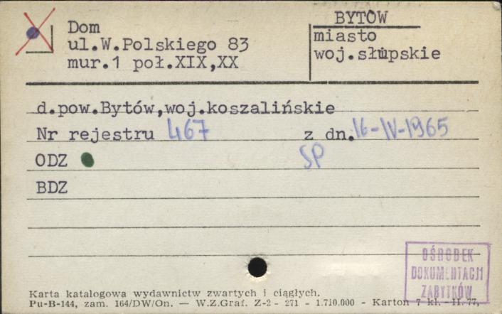 dom, skan 1