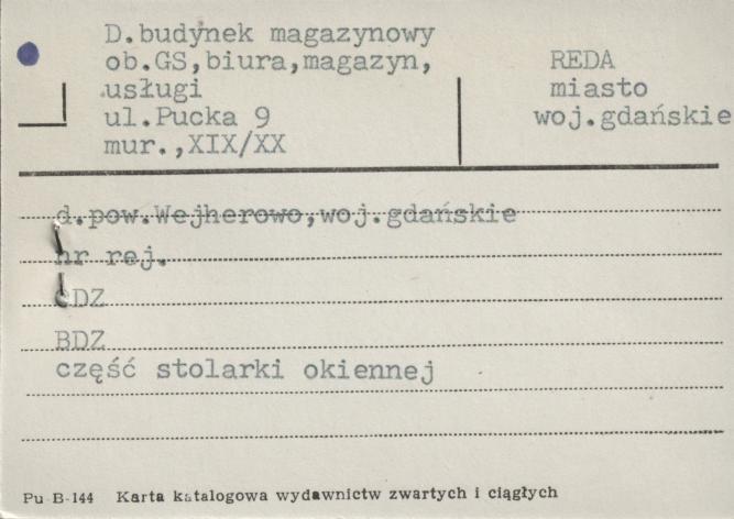 budynek magazynowy, ob. GS, biura, magazyn, usługi, skan 1
