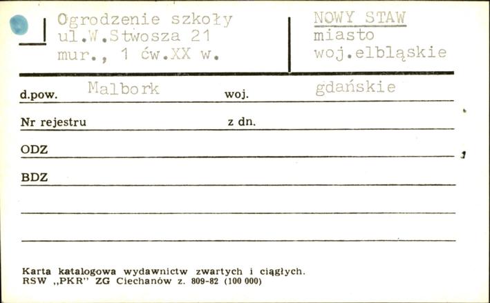 ogrodzenie szkoły, skan 1