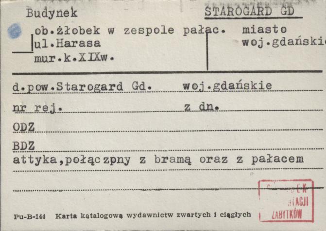 budynek ob. żłobek w zespole pałac., skan 1