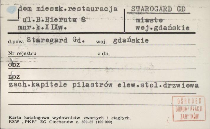 dom mieszkalny restauracja, skan 1