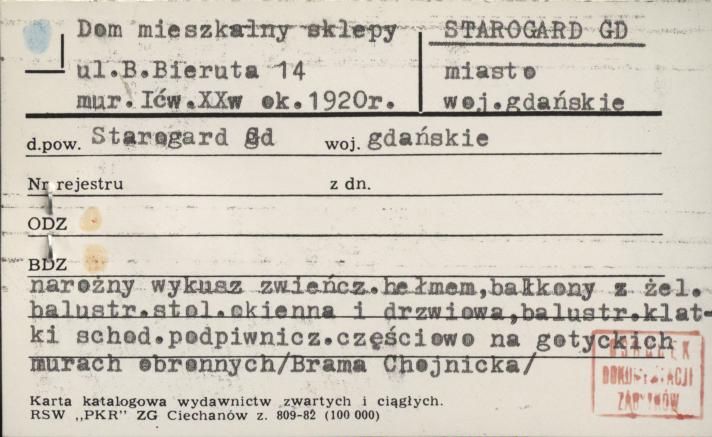dom mieszkalny sklepy, skan 1