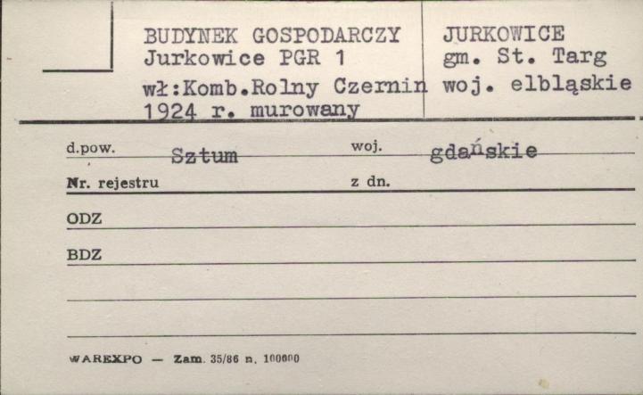 budynek gospodarczy, skan 1