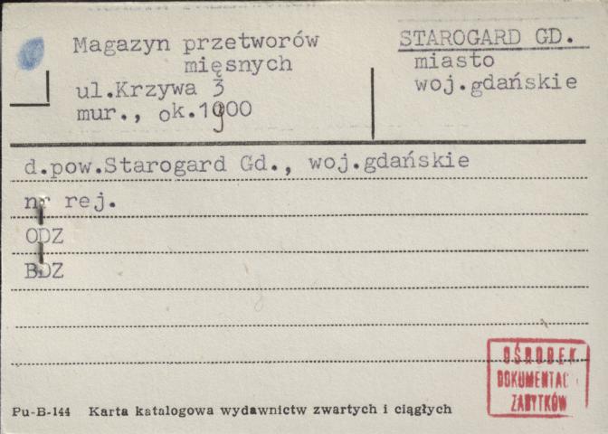 magazyn przetworów mięsnych, skan 1
